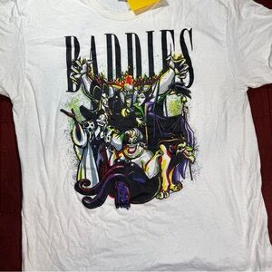 Disney 'Baddies' Graphic Tee - White